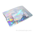 Holographische Mylar Zip Lock Standup Bag